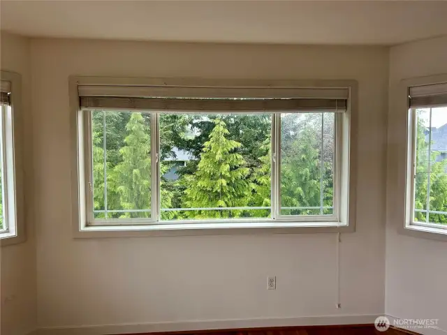 Like living in a treehouse.