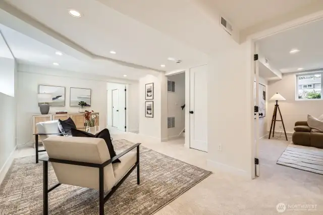 Downstairs Rec Area or Den