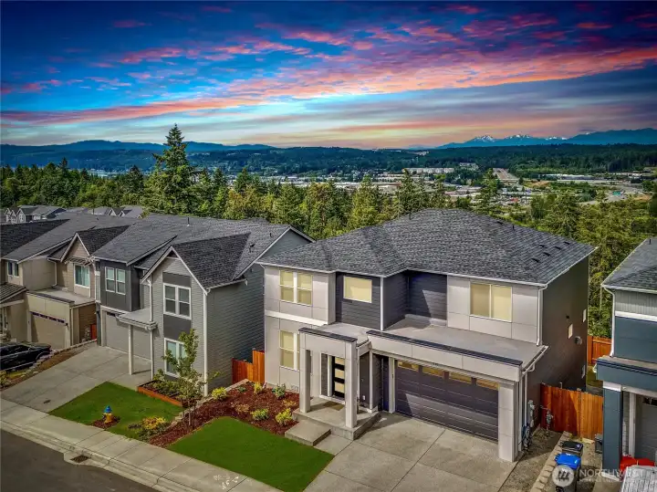 Olympic Mountain and Silverdale Views