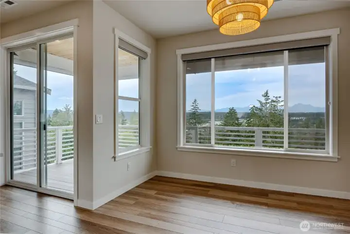 View from dining room