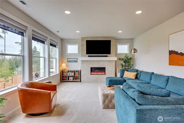 Gas fireplace