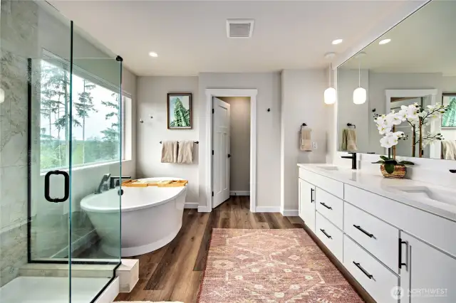 Primary 5 piece bath
