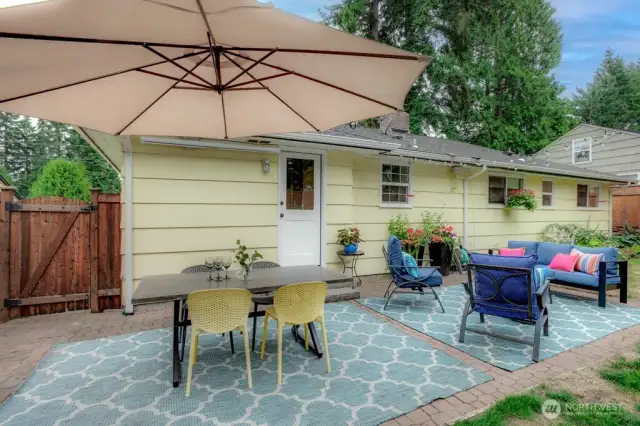 This spot is perfect for watching outdoor movies!