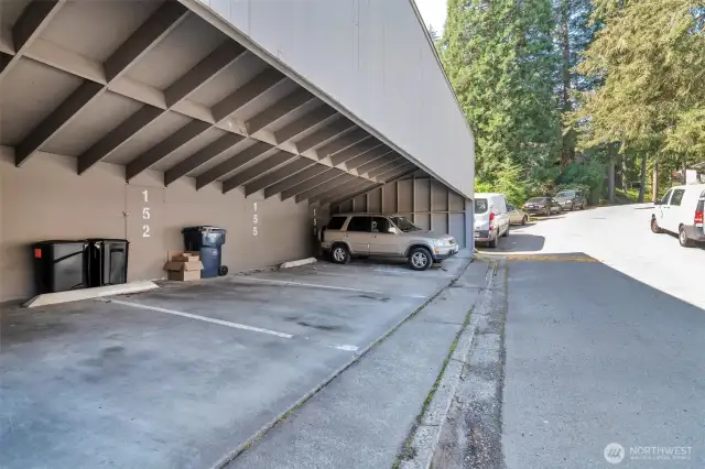 covered parking