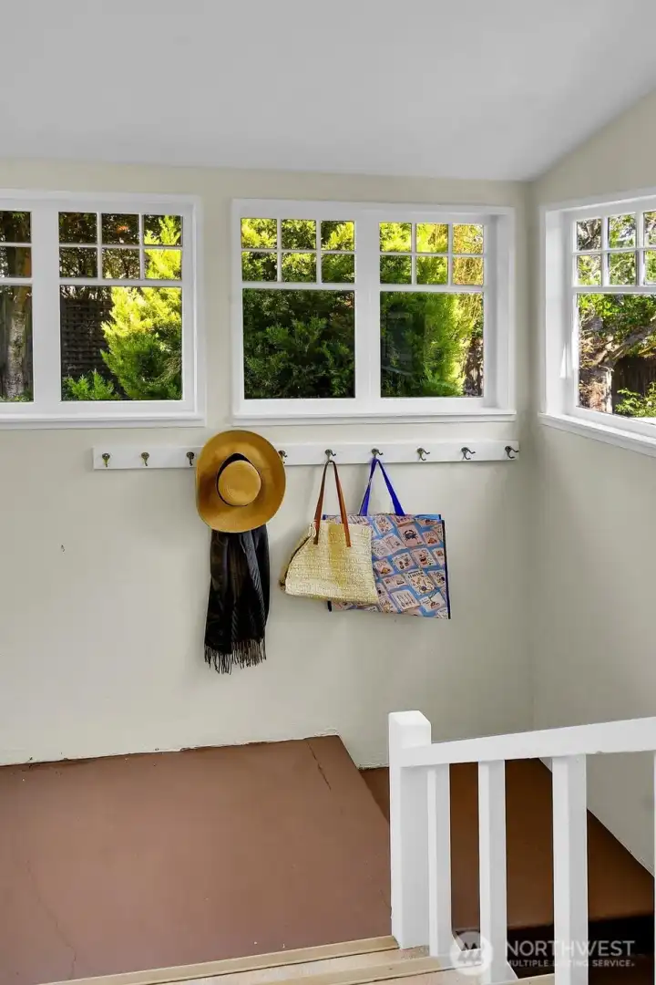 Mudroom off of Back Door