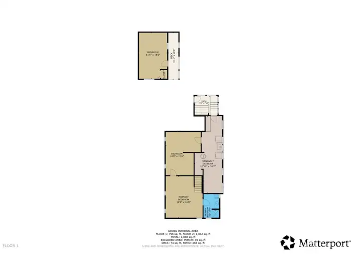 Basement & Studio Floorplan
