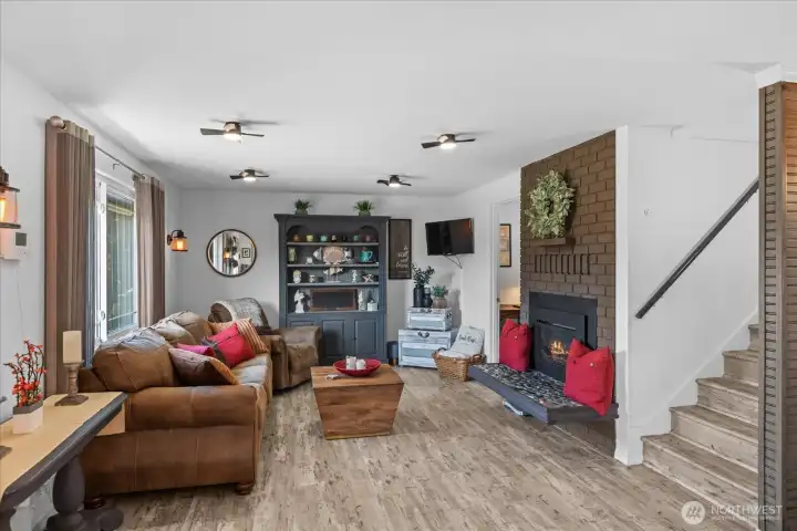 Newer LVP Flooring Throught