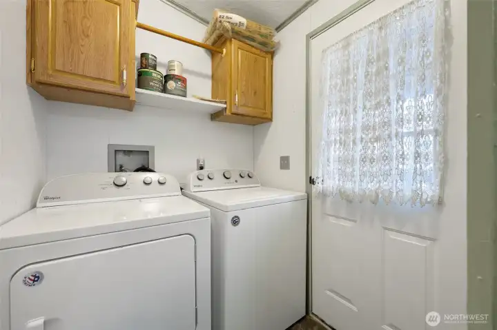 Utility Room with Washer & Dryer!