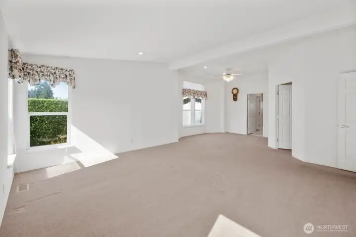 Big Primary Bedroom!