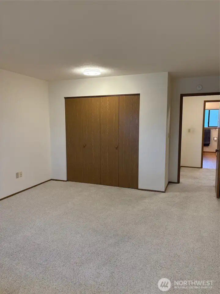 Second large bedroom with large closet.