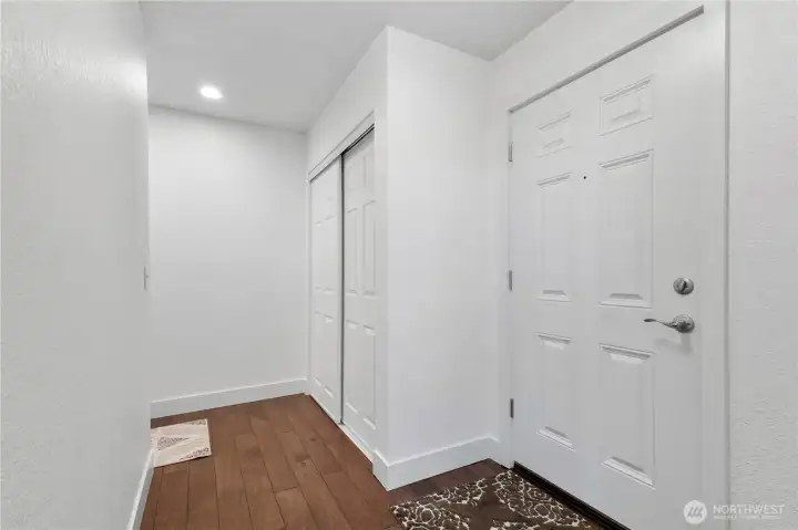 Entry and Hallway to the Bedrooms