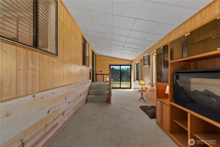 sun room addition to the home.