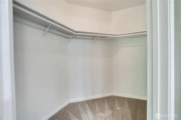 Huge walk in closet just for you!