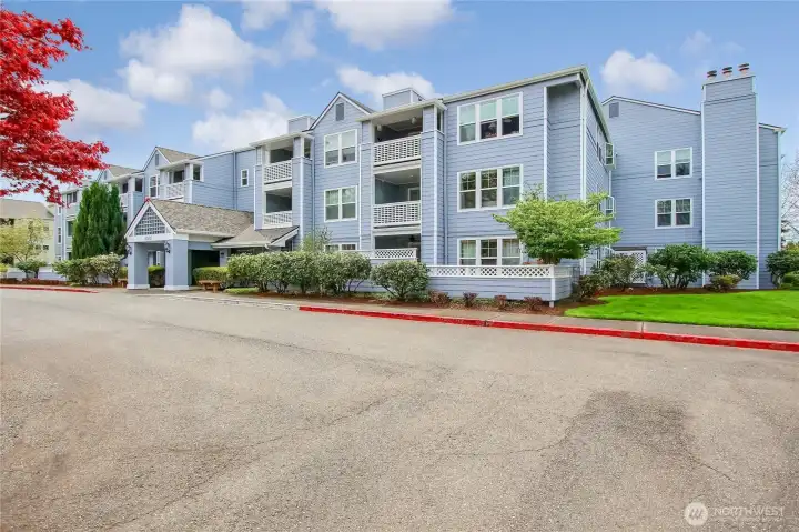 Cascade Building recently painted and newer roof