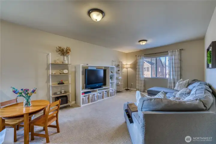 Upstairs bonus room.  So many uses for this space...how will you use it?