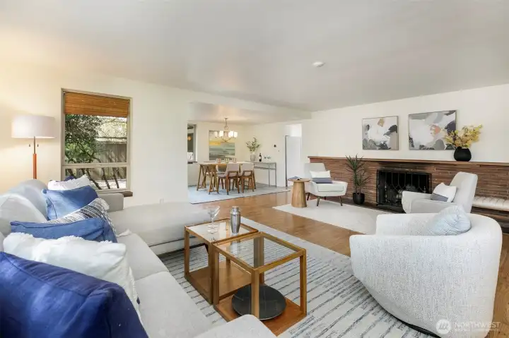 Spacious Living Spaces