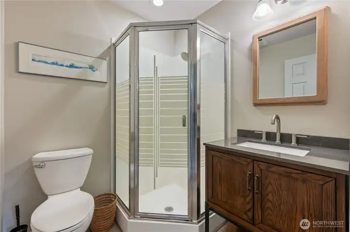 Hall bath