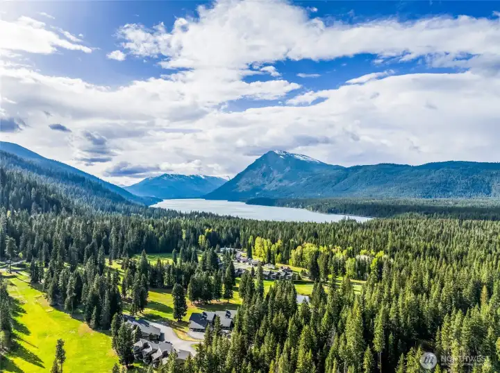 Lake Wenatchee is minutes away