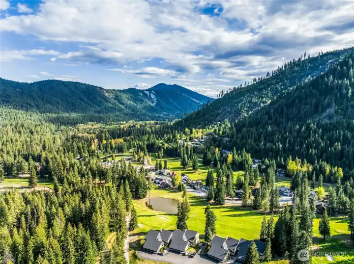 Mountains and Golf Course