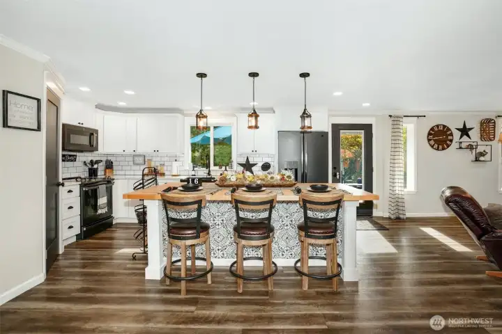 Kitchen Island.