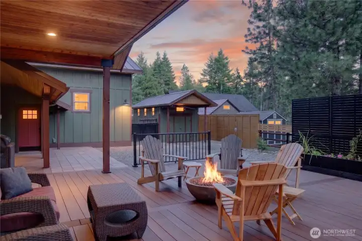 Propane firepit