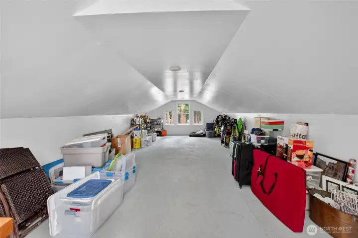 Bonus room above garage, could be a game room