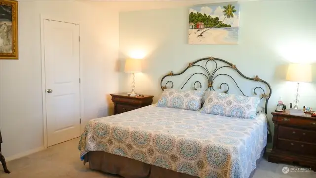 Large walk in closet too!