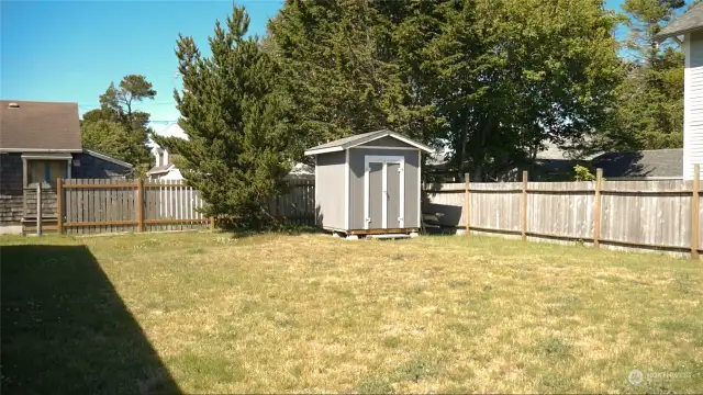 Storage shed for all your tools!