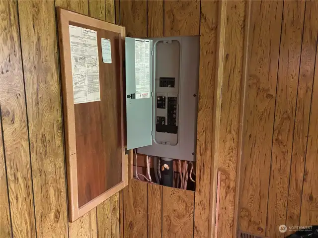 Electrical Panel in Bedroom