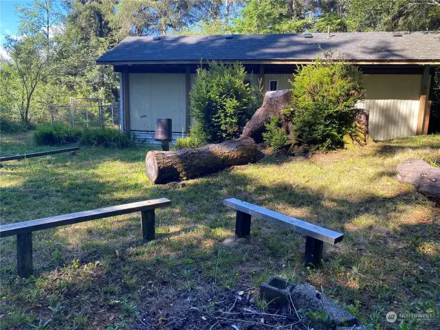 Family Fire pit area