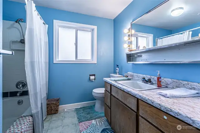 Main floor bathroom