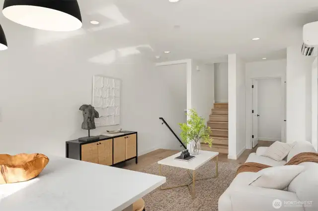 Photo from model home with similar floor plan