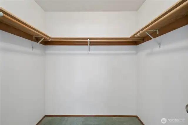 Walk in closet.
