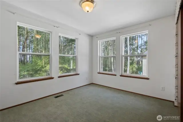 Second bedroom upstairs.