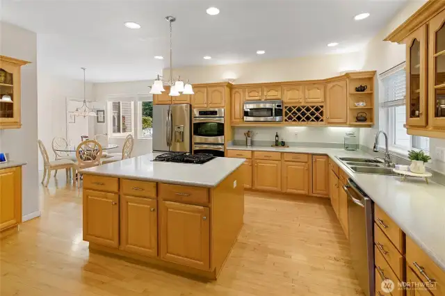 Kitchen Looking In from Dining Room