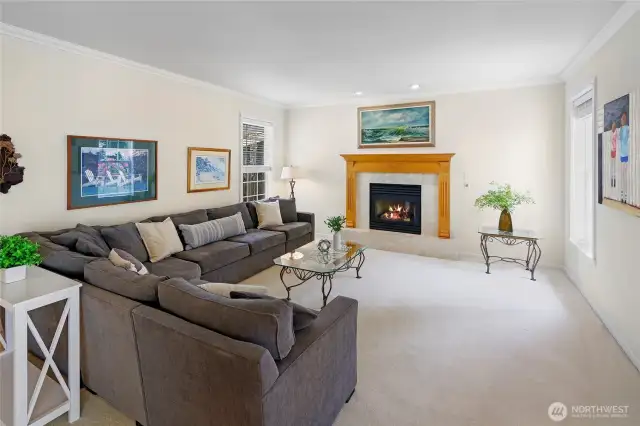 Family Room Looking In from Breakfast Nook