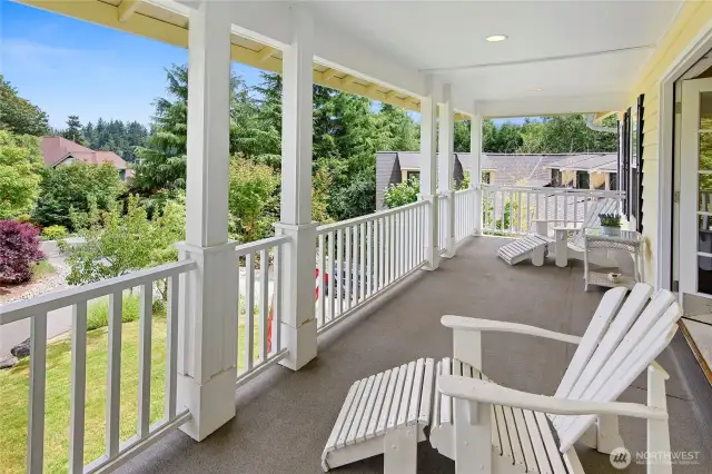 Second Floor Balcony