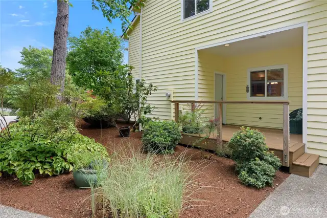 Mud Room / Laundry Entrance from Garage Apron
