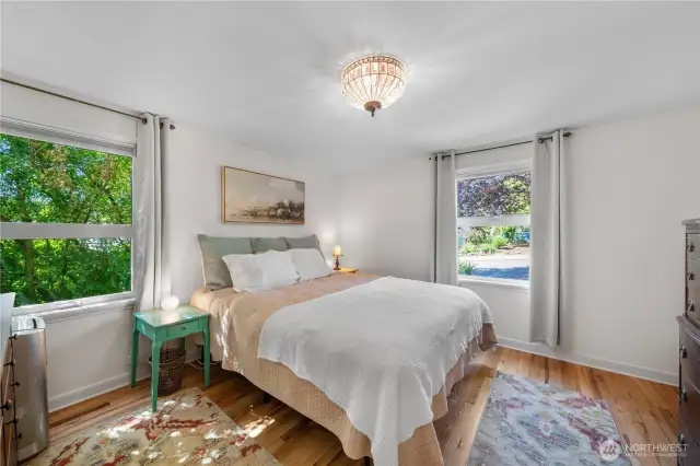 Large second bedroom.