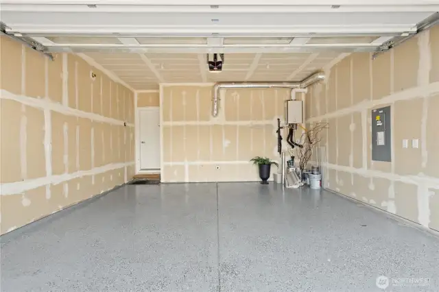 Epoxy garage floors for a clean and sleek look.