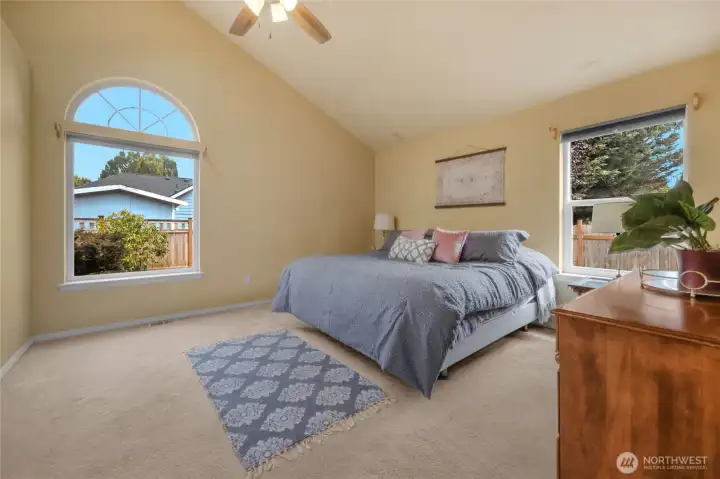 Primary bedroom.