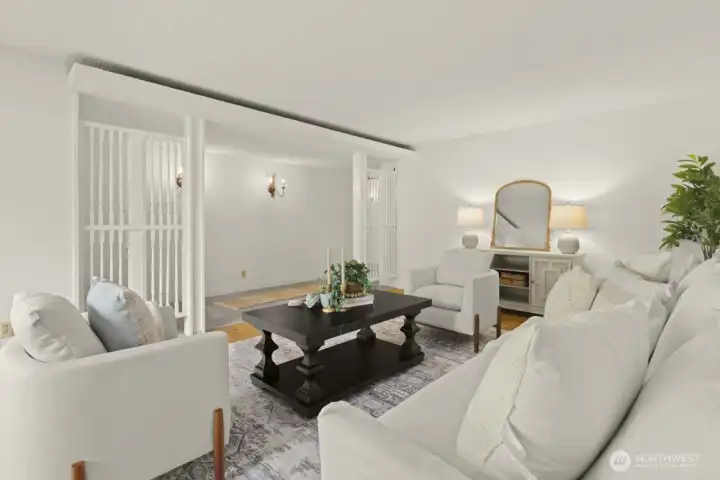 Plenty of room to entertain.