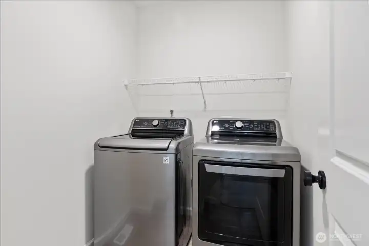 Laundry room.
