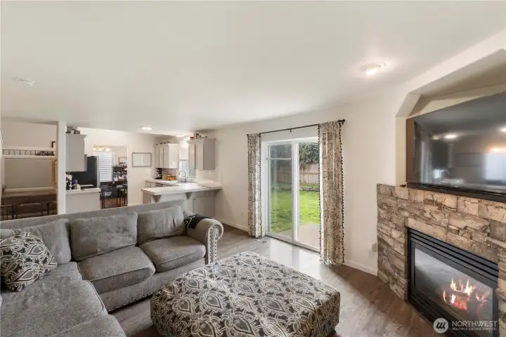 Stairway to the left