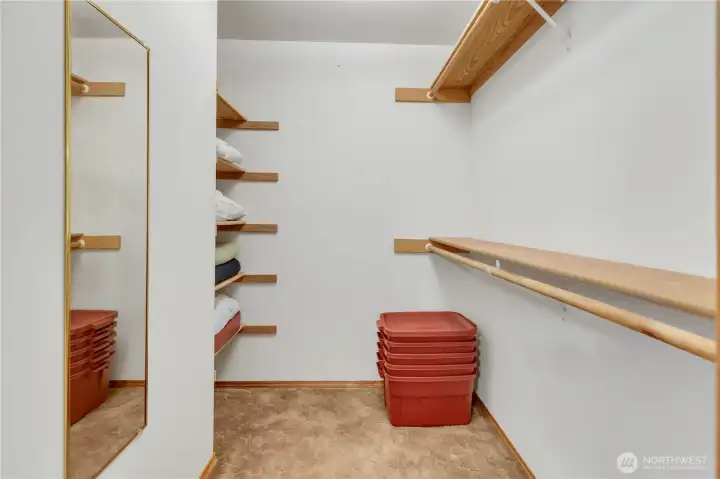 Primary Walk-In Closet