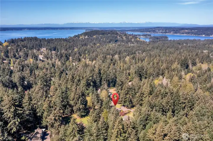 Aerial View of the surroundings