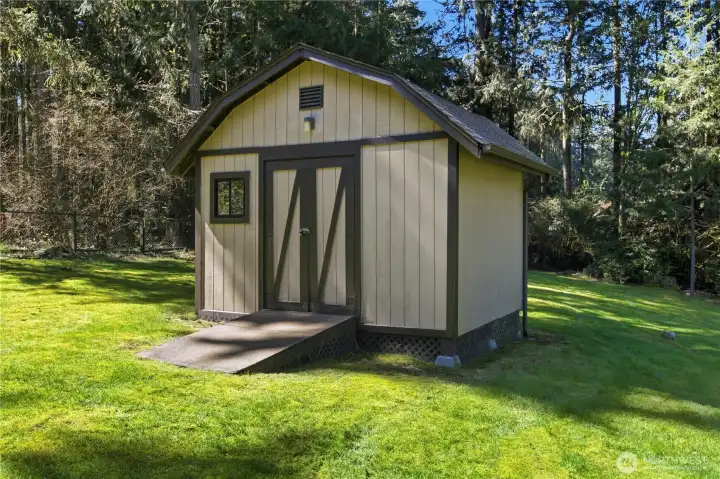 Ideal Shed for Storage and yard equipment