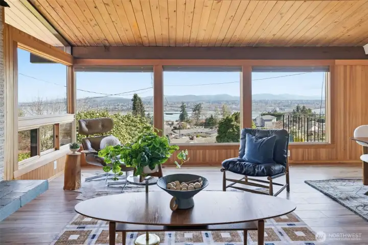 So much light from these new windows and top-down, bottom-up shades if you need to block out the sun