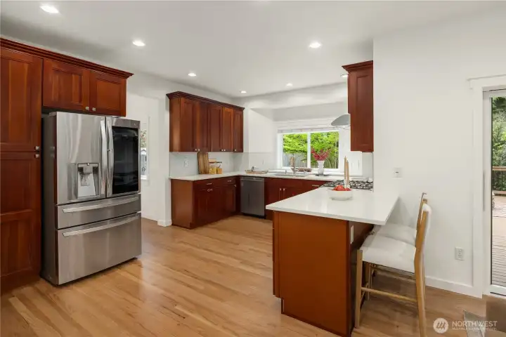 Brand new stainless refrigerator!