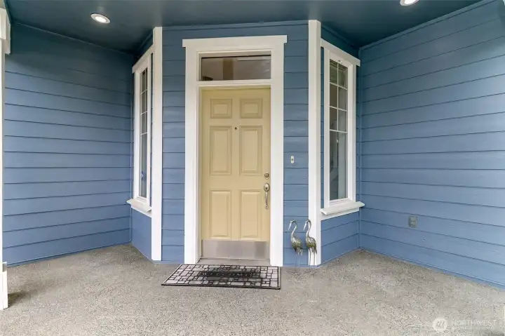 Entire exterior has new paint! Welcoming covered front porch!